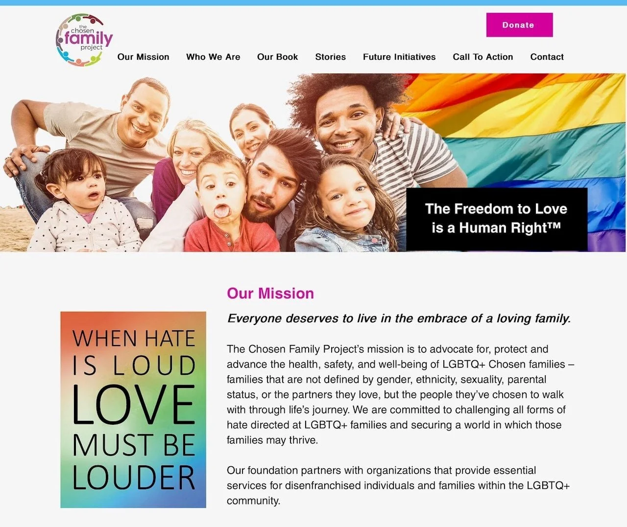 The Chosen Family Project - Palm Springs, CA