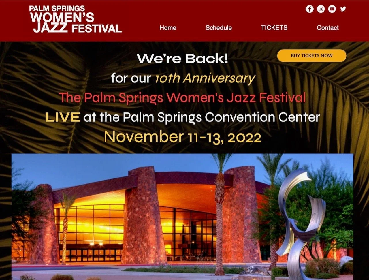 Palm Springs Women's Jazz Festival 2022 - Palm Springs, CA