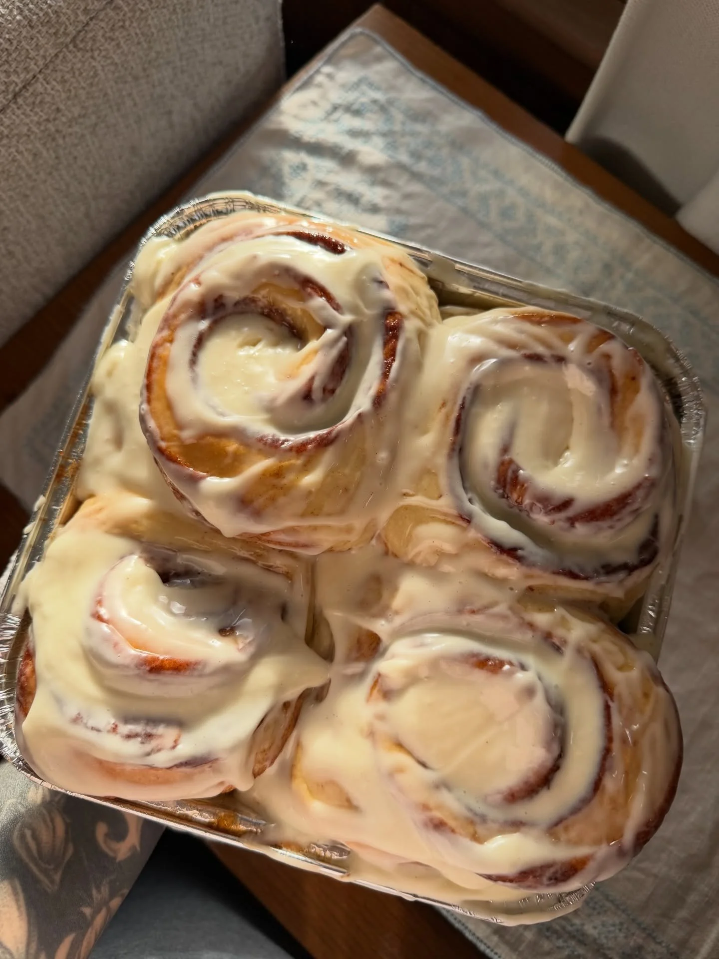 Sourdough Cinnamon Rolls - 4 Pack