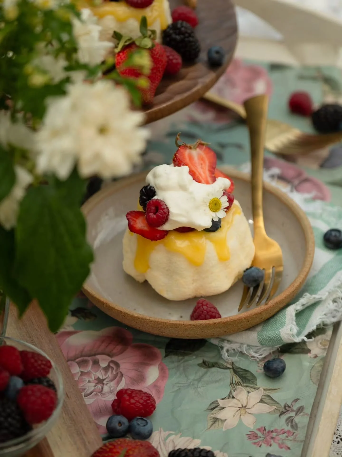 If you love berries and citrus curds, I am excited to share this yummy recipe with you! This is a super fast dessert and perfect to bring to any gathering this weekend! For this, you can make Angel food cake OR buy some from a bakery(this way you don