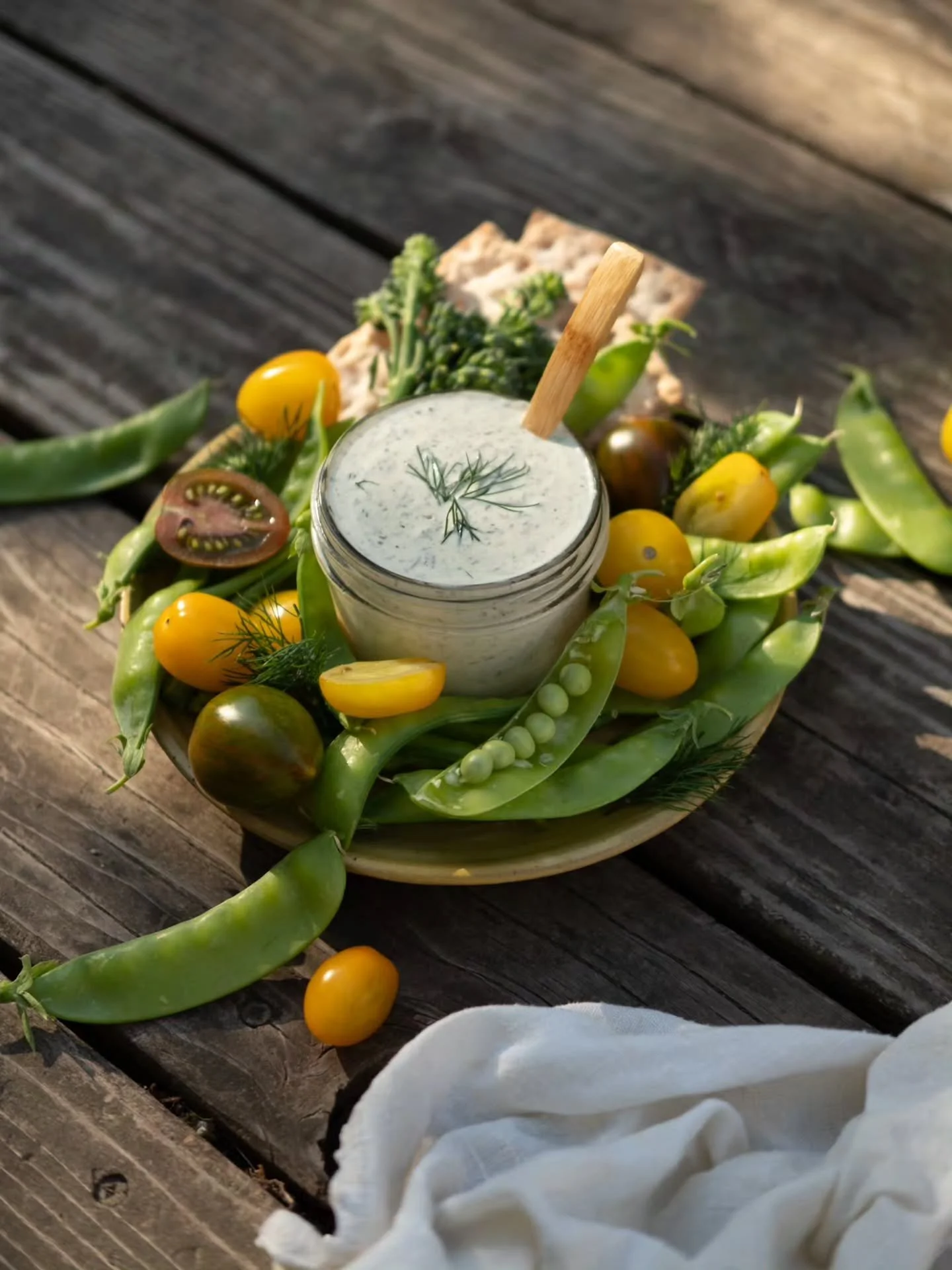 Protein is all the rage right now and unintentionally, I made a protein-packed veggie dip! Good ingredients make yummy food! In the approximately 3 cups of dip, there are about 70 grams of protein! If you&rsquo;re looking for a protein-packed snack, 