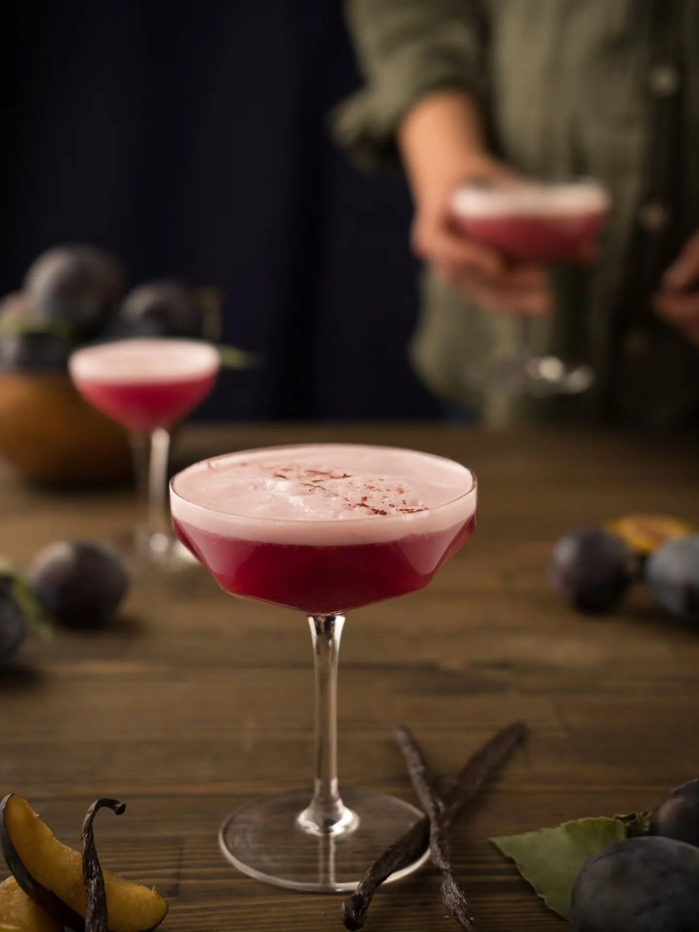 I'm a bit delayed in sharing this recipe, but this is one I've been playing with for quite a while! We canned plums growing up and one of my favorite parts about canning them was drinking the juice once they were canned! This is a little homage to my