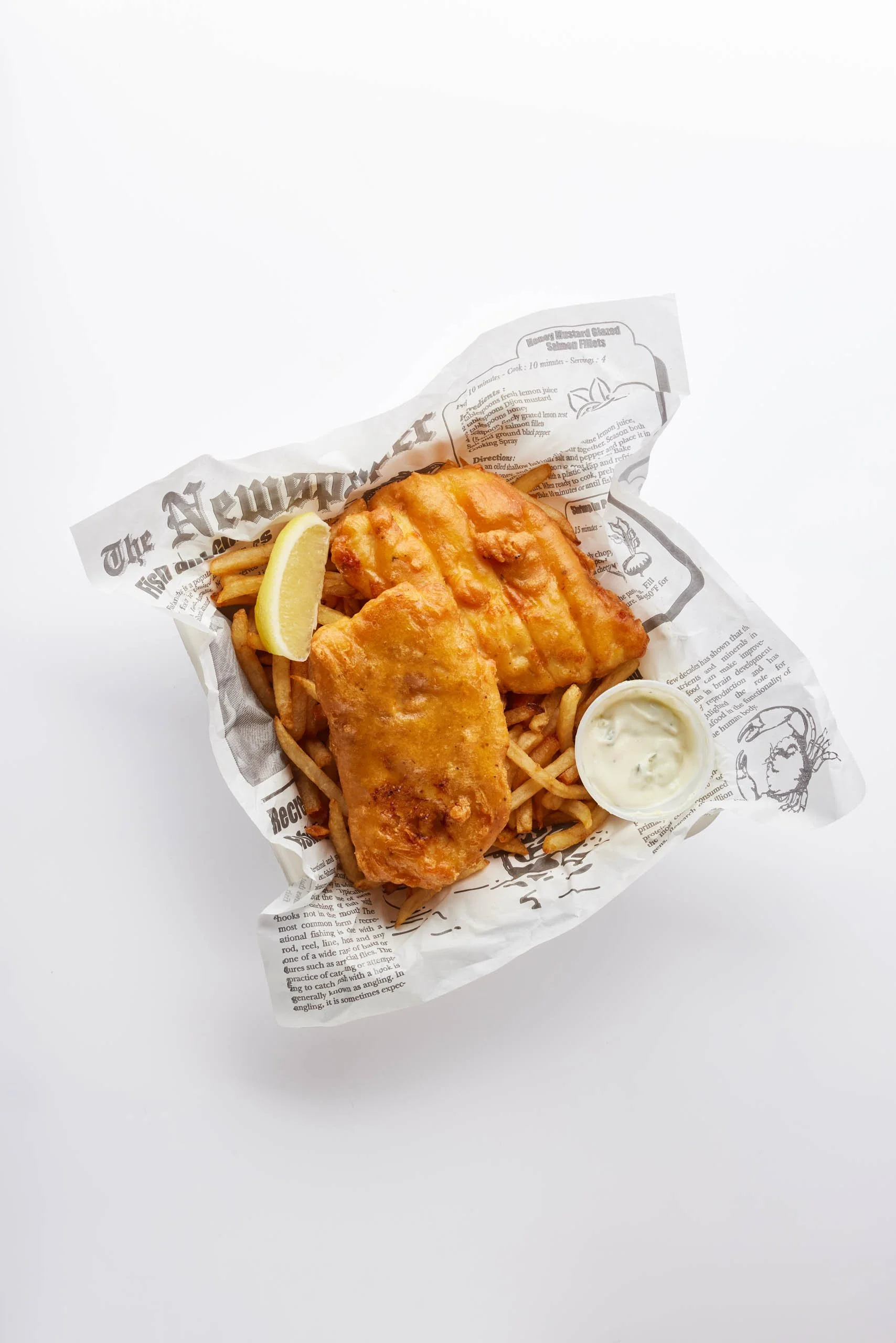 Halibut & Chips - $22.15