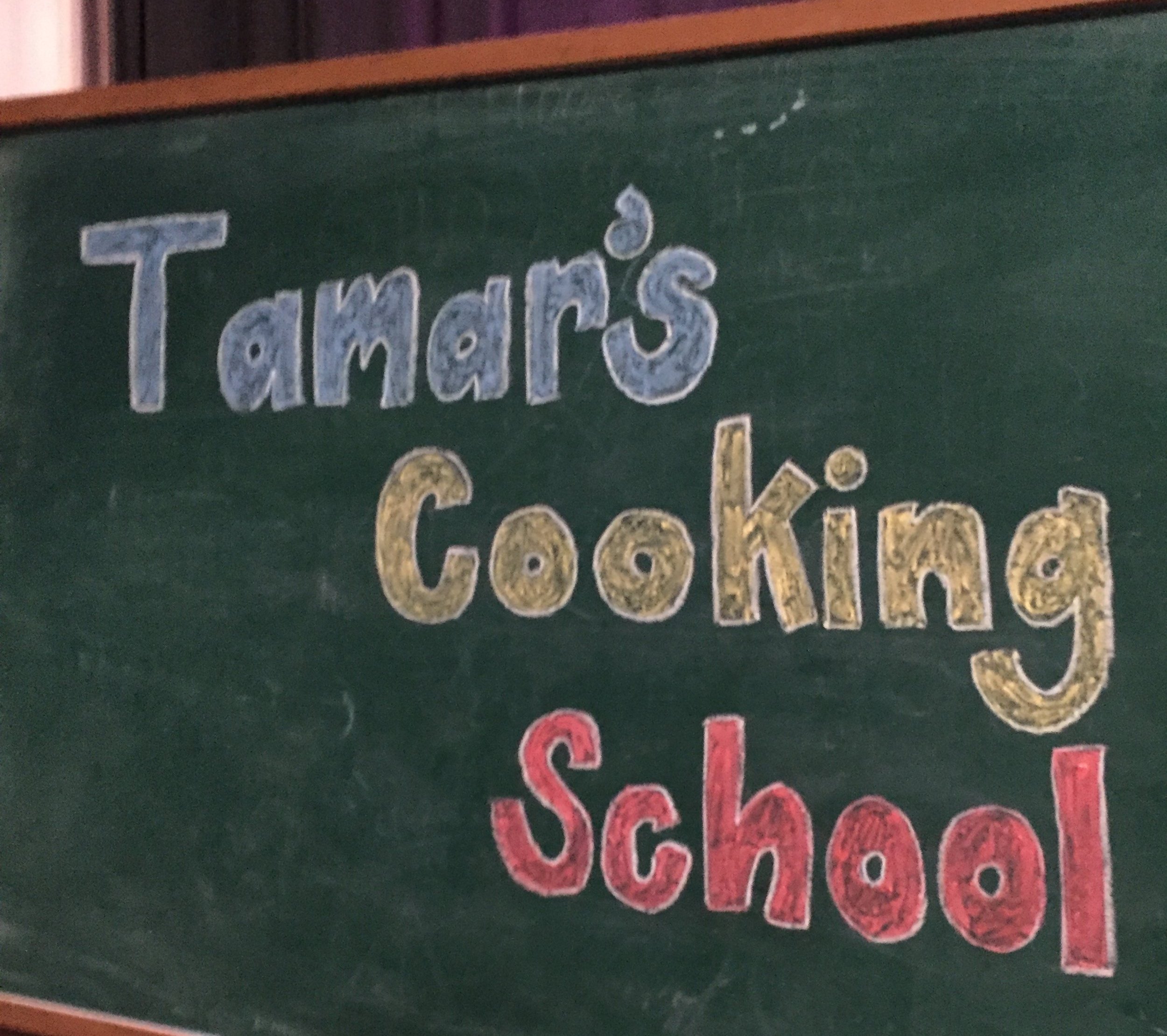 Chalkboard writing