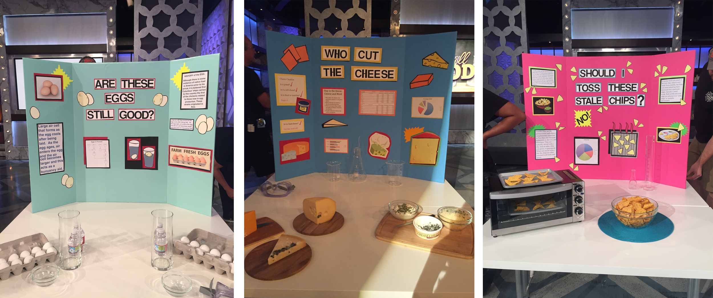 Science fair display
