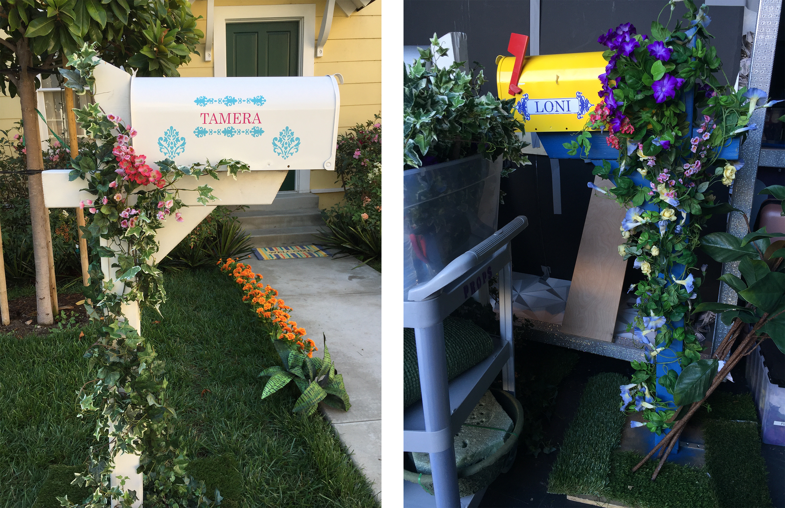 Decorated mailboxes