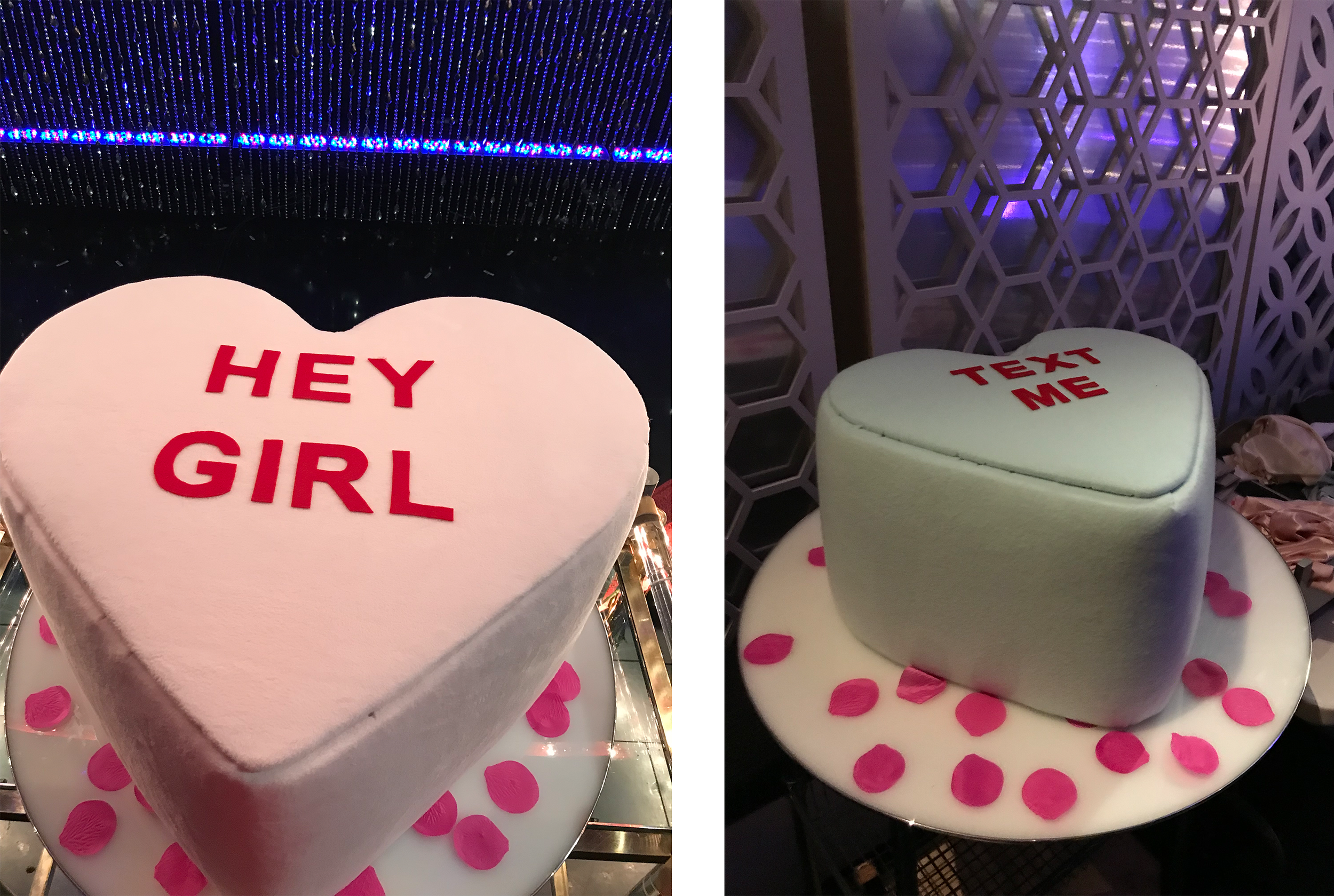 Conversation heart boxes