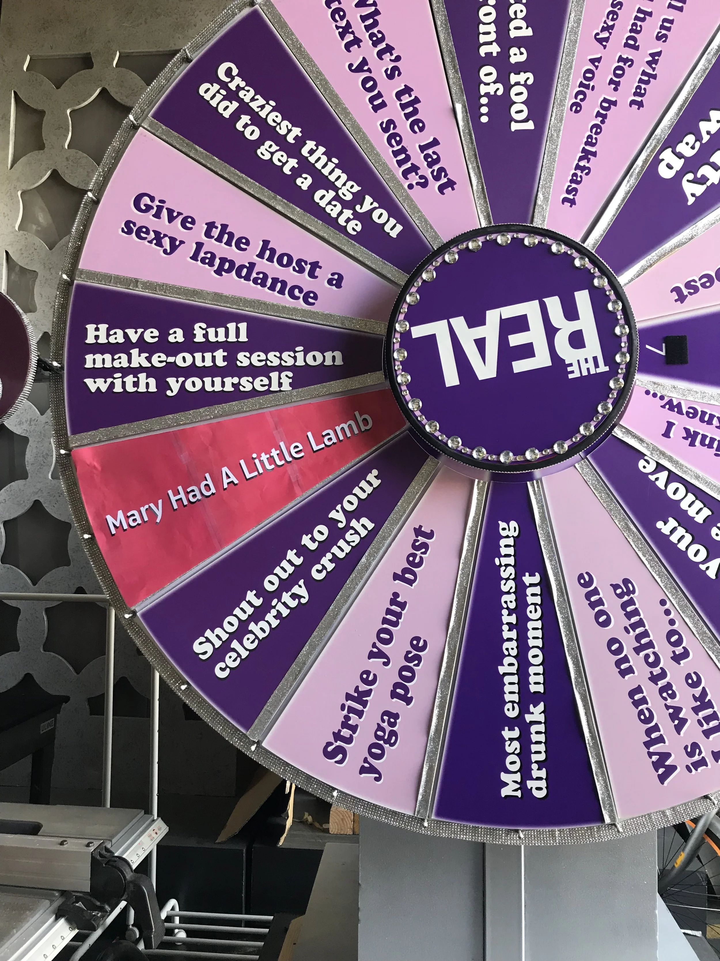Spin the wheel redesign