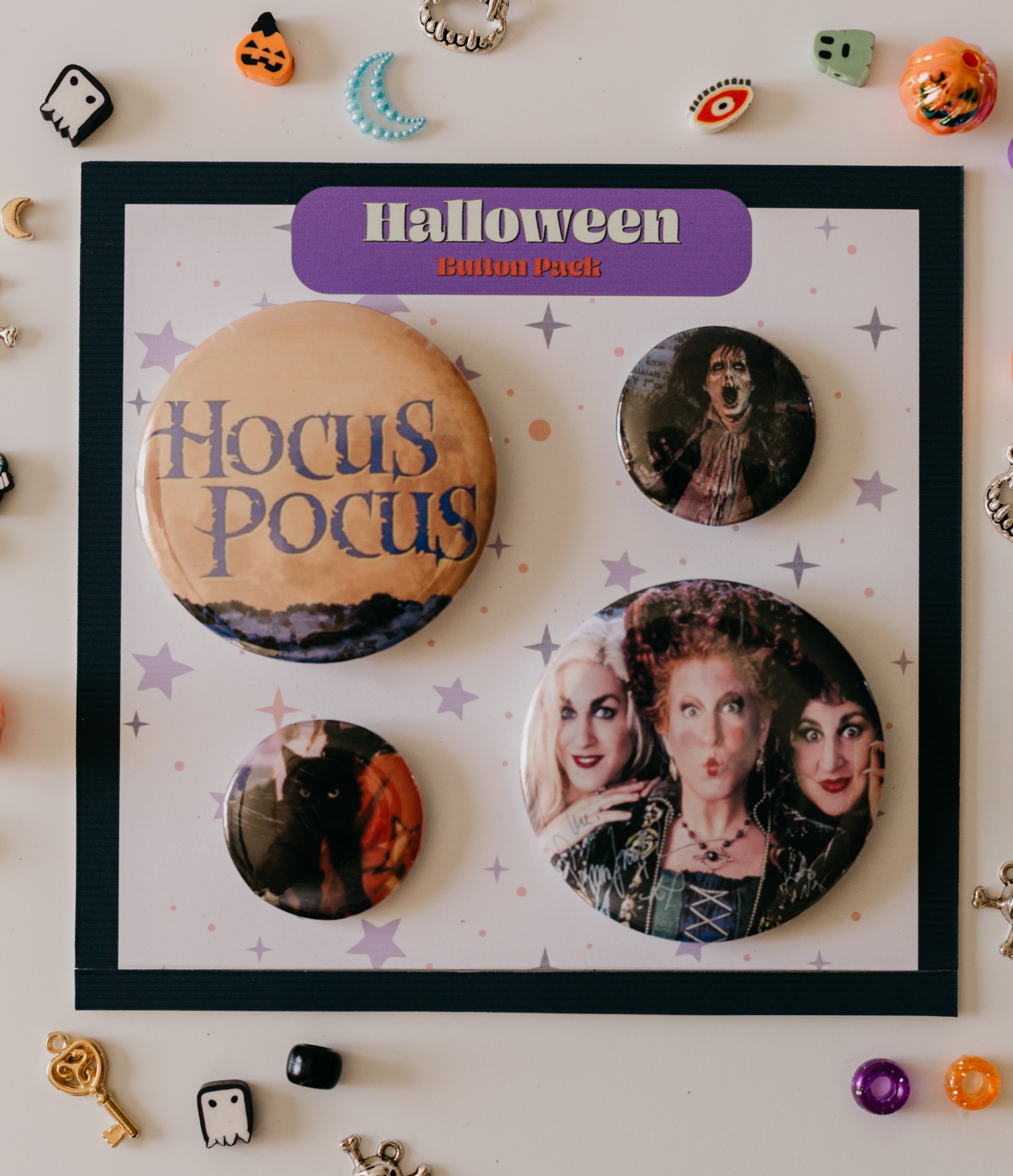 Hocus Pocus Button Pack (4-Pack)