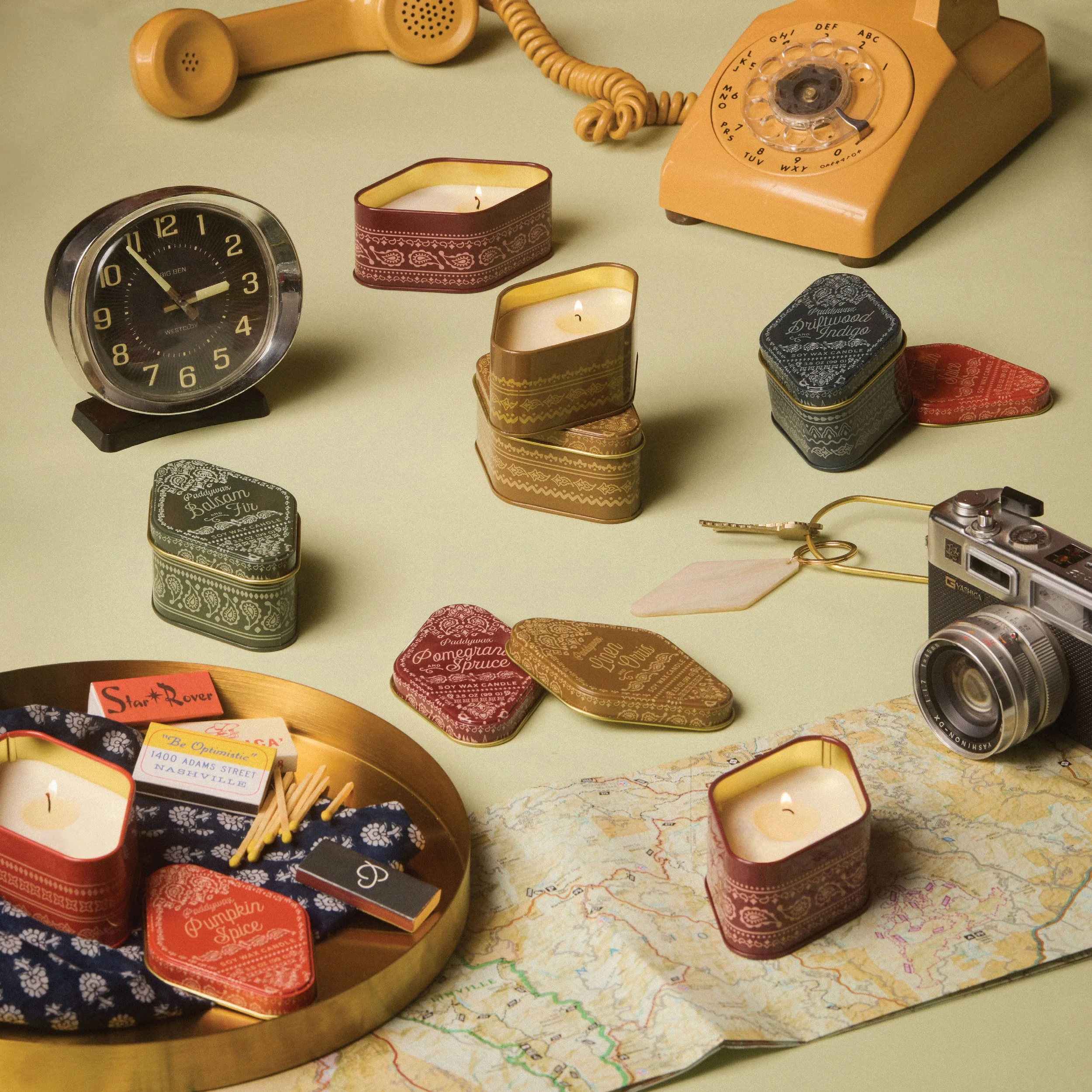 Paddywax "Station" Collection Candles