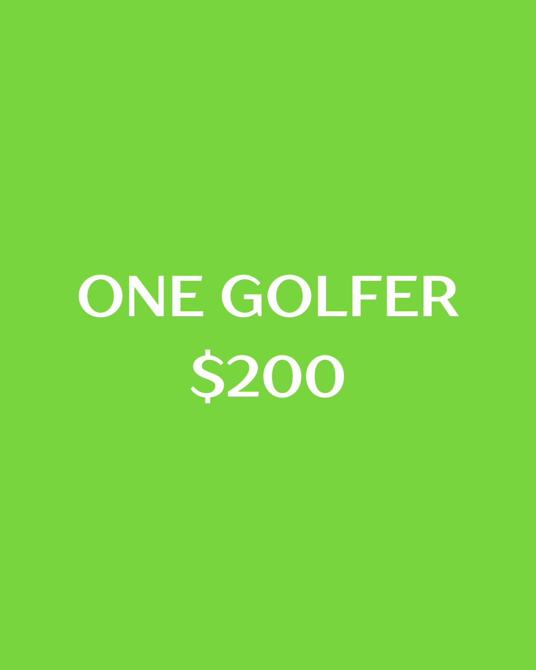 2026 ICF Golf Tournament Individual