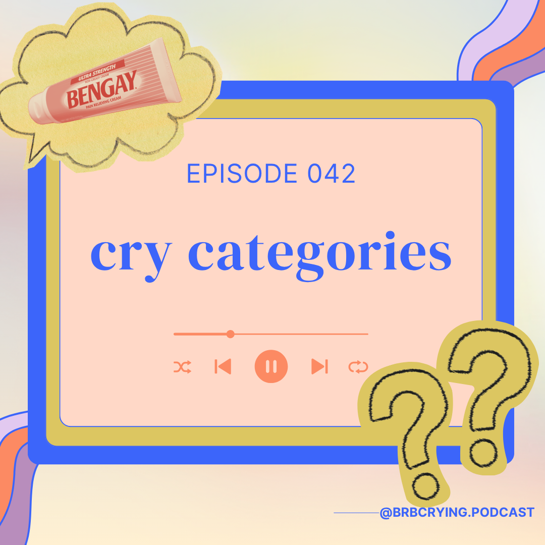042: cry categories