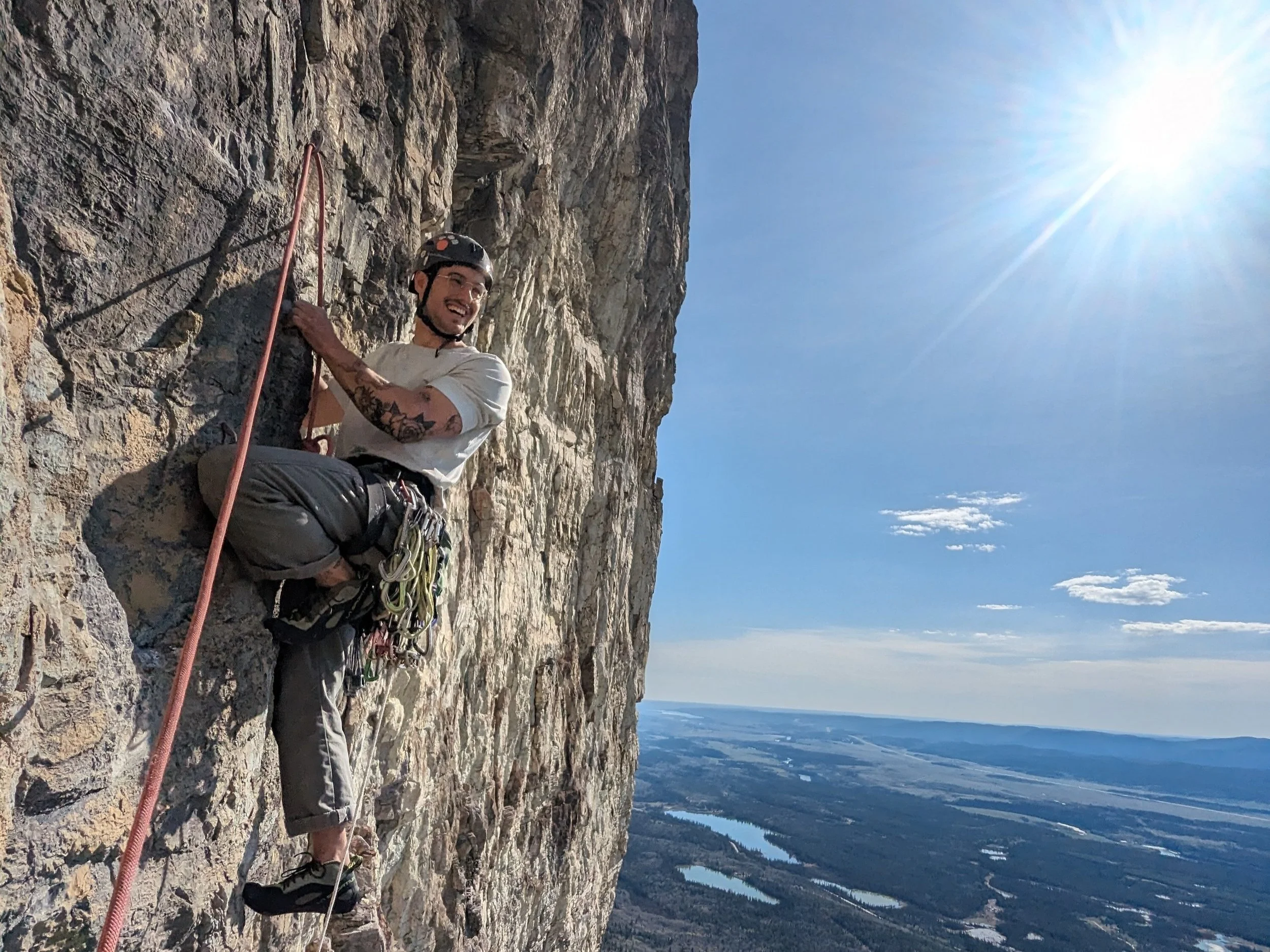 Yamnuska - Grayscale (5.12a)