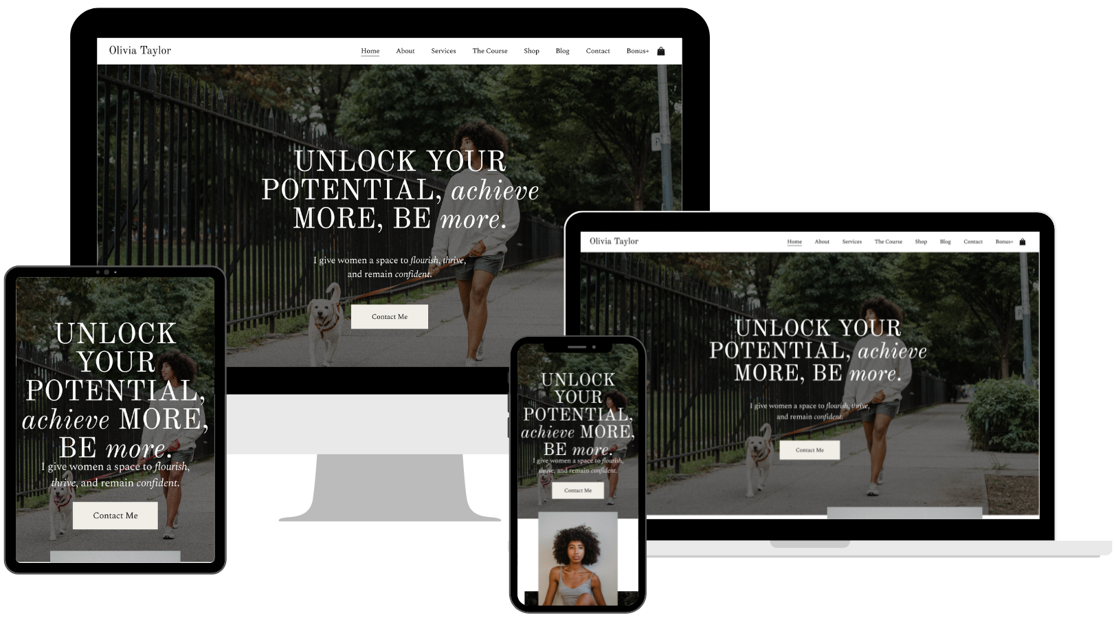 multiple devices with template
