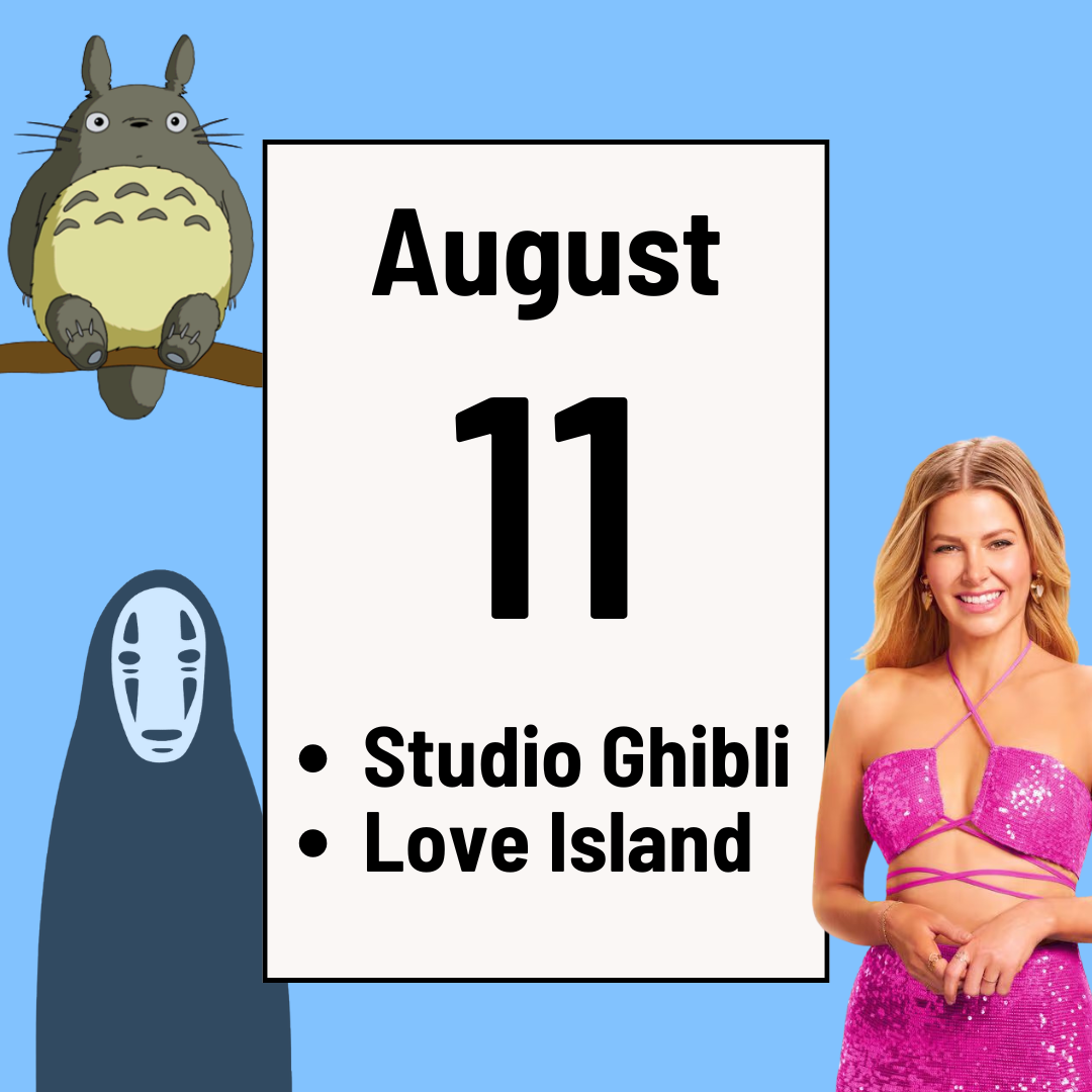 Love Island Trivia & Studio Ghibli Trivia