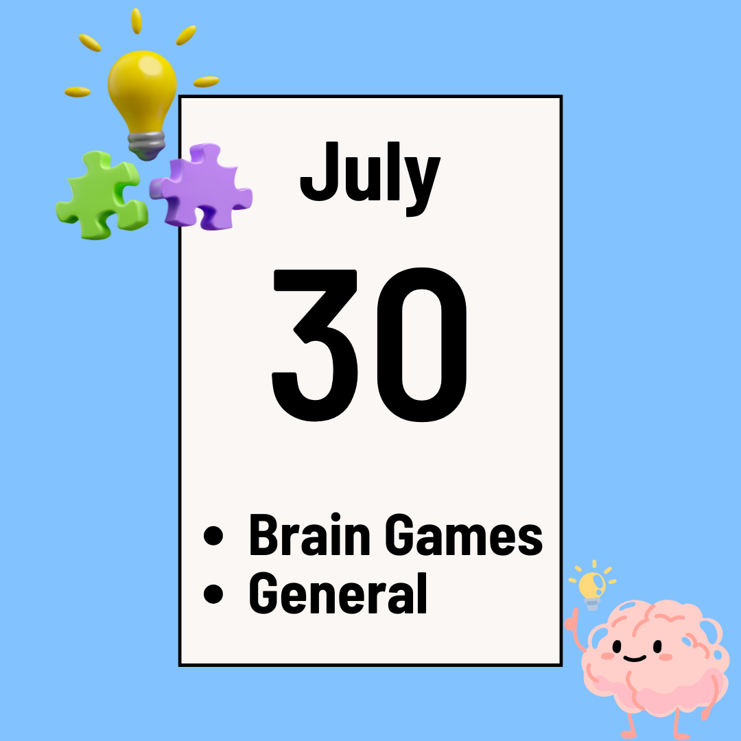 General Trivia Night & Brain Games Night