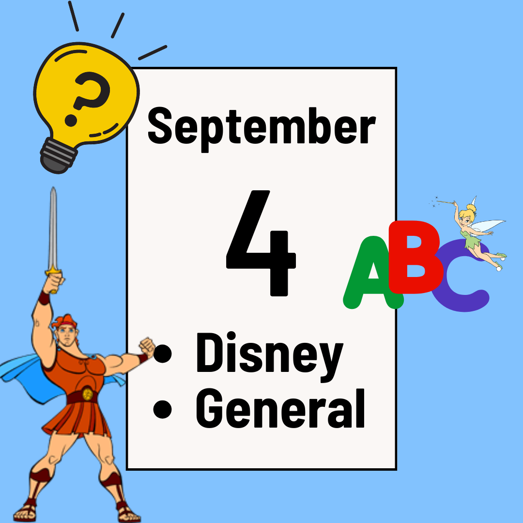 A-Z General Trivia and Disney Movies Trivia