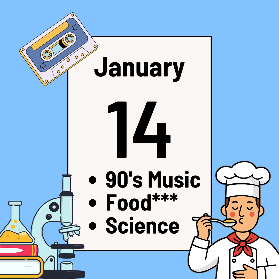 Food Trivia, Science Trivia, 90’s Music Trivia