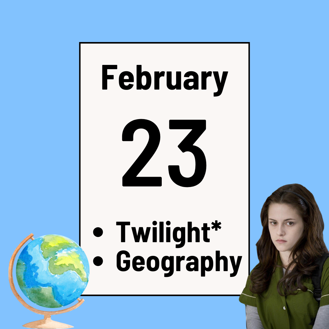 Twilight Trivia* and Geography Trivia