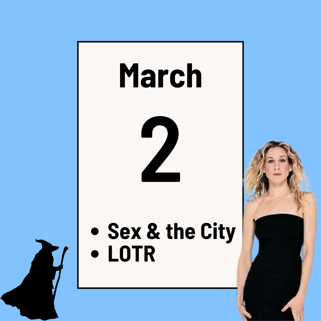 Sex &amp; The City Trivia and Lord of the Rings Trivia