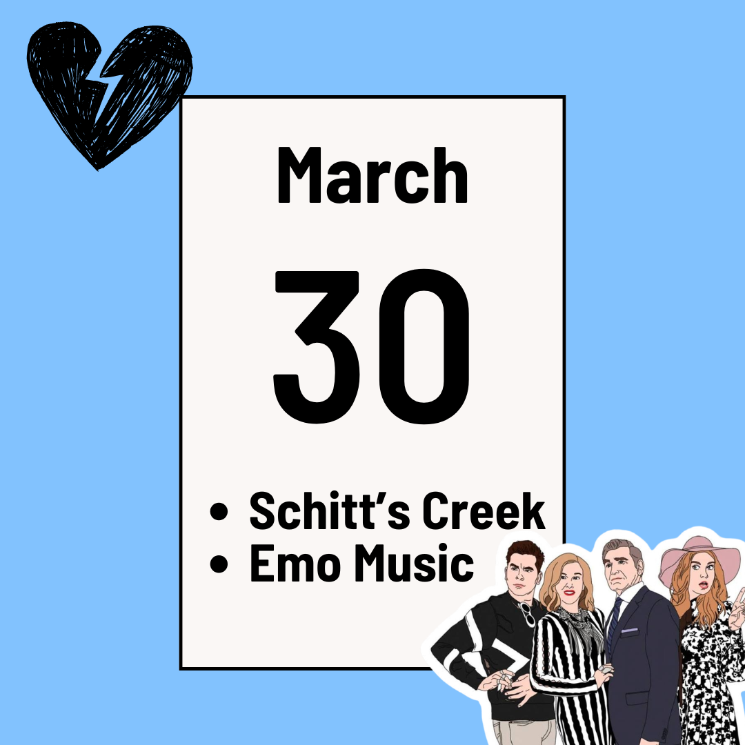 Schitt’s Creek Trivia &amp; Emo Music Trivia