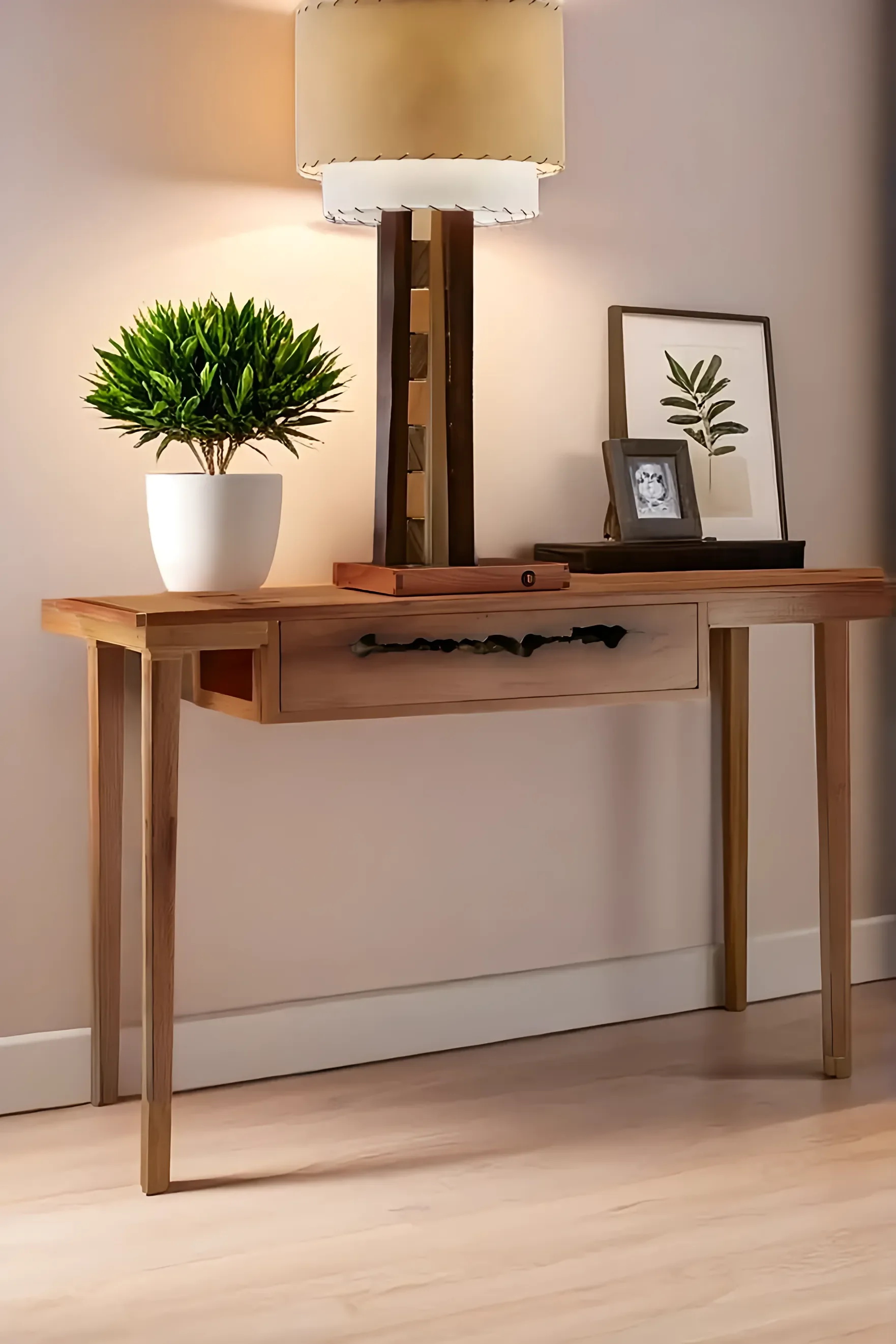 live edge oak console table.webp