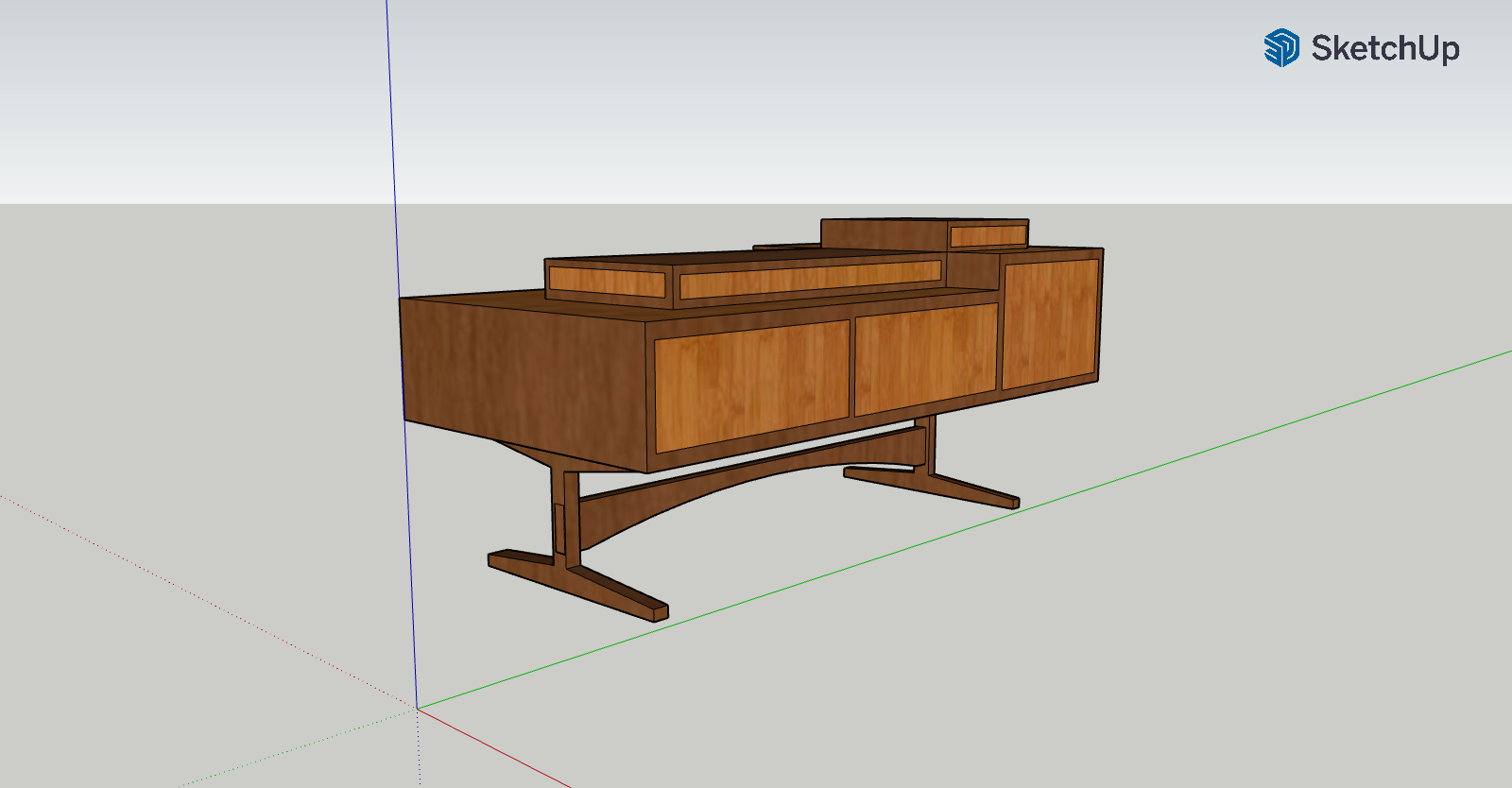 Modern contemporary coffee table designed and made by dadowoodworking furniture company.