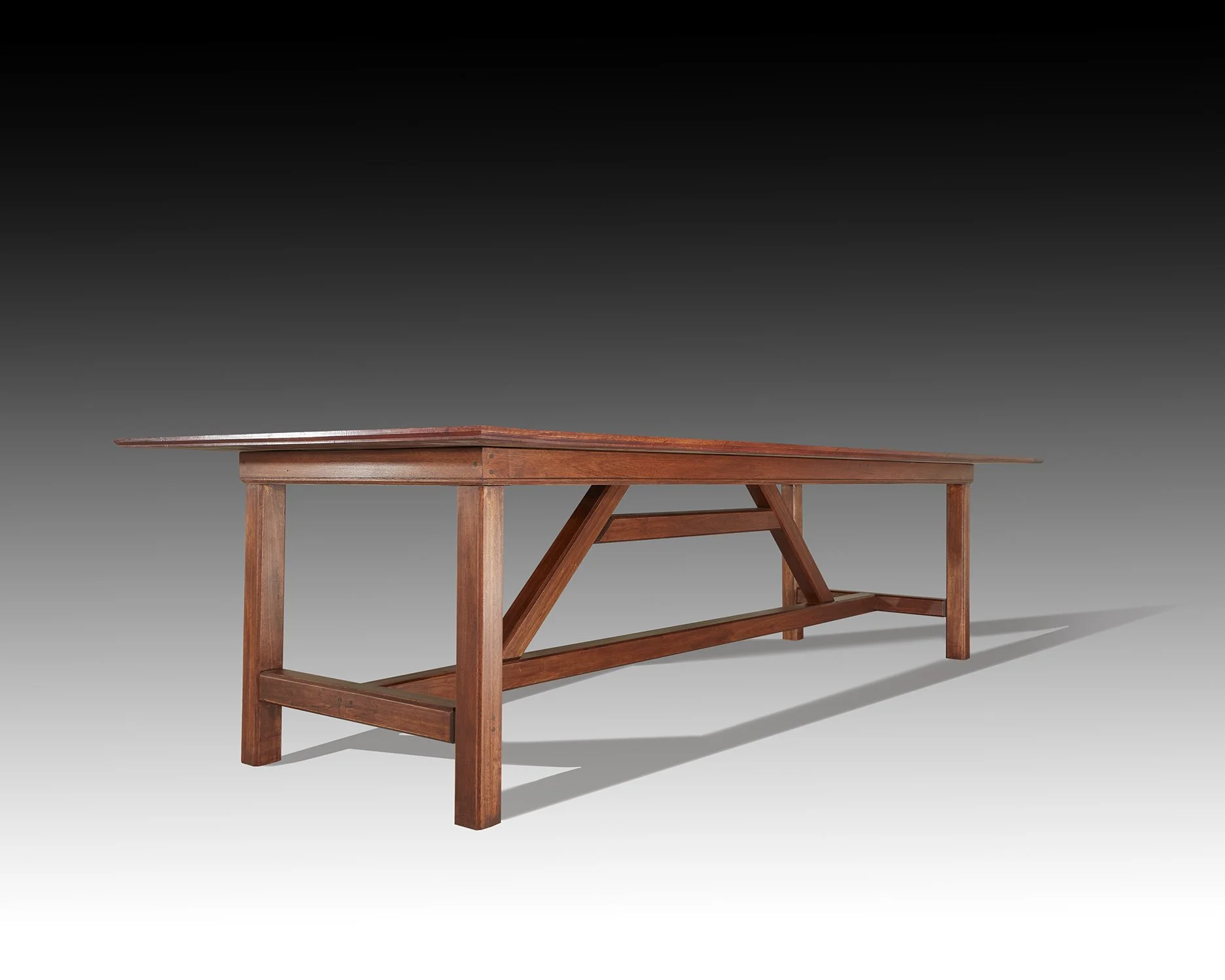 Mahogany dining table