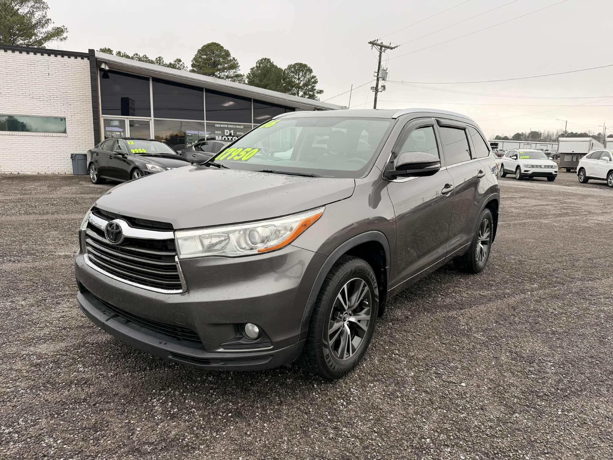 2016 Toyota Highlander XLE 2WD