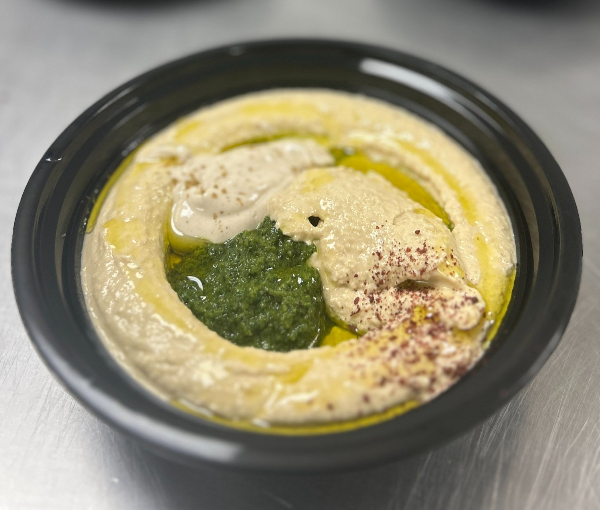 Hummus with Schug