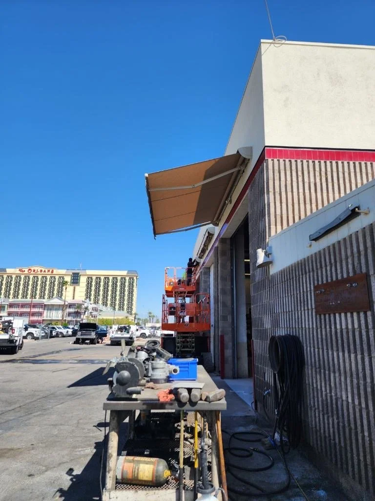 retractable cabana awnings shade CCFD