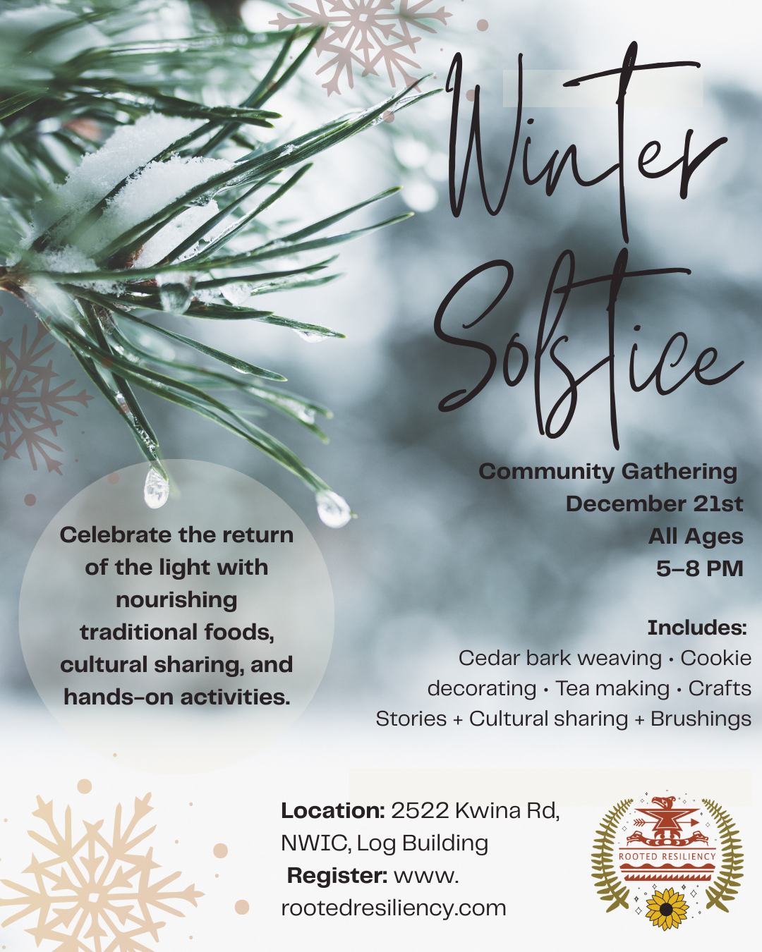 Winter Solstice Community Gathering Registration (All Ages)
