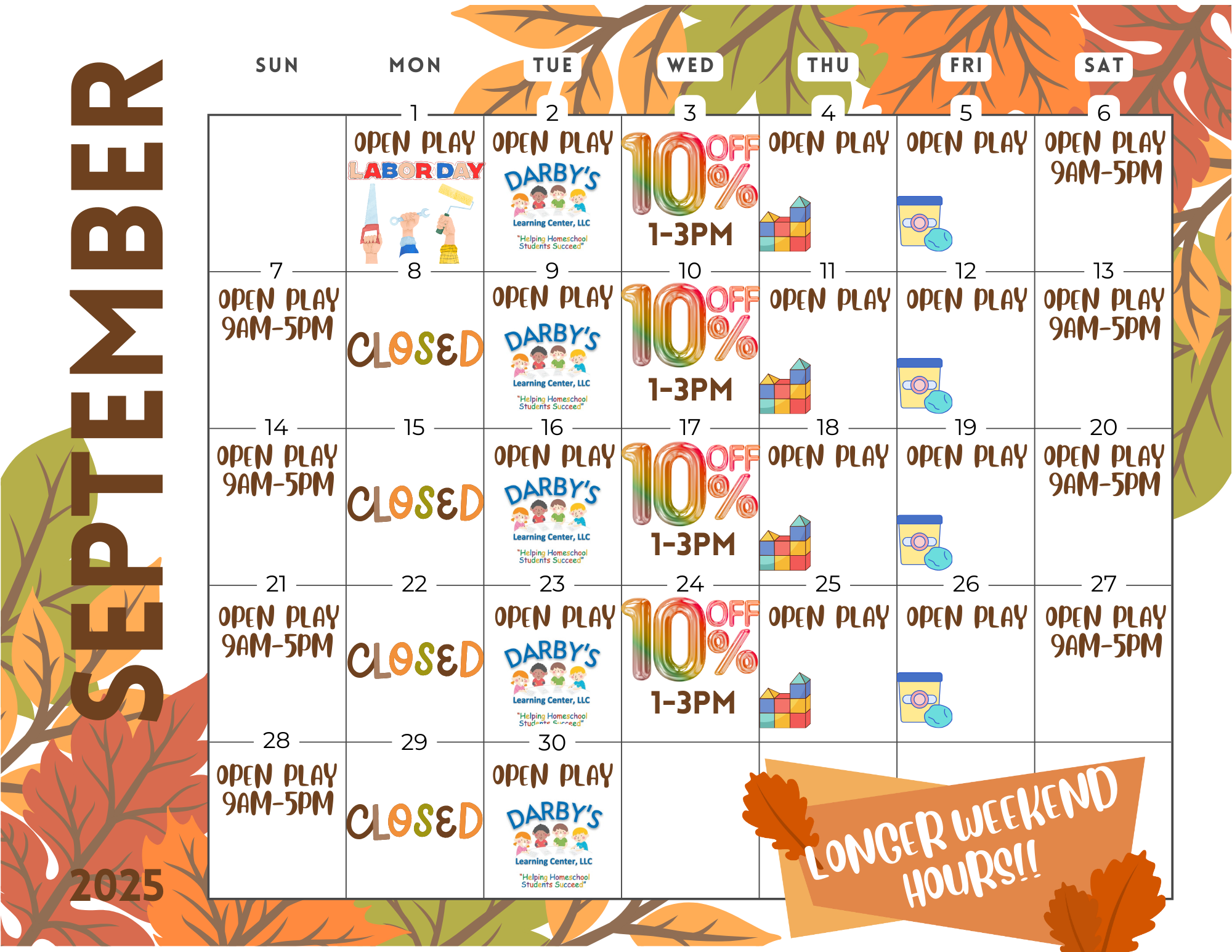 September Calendar