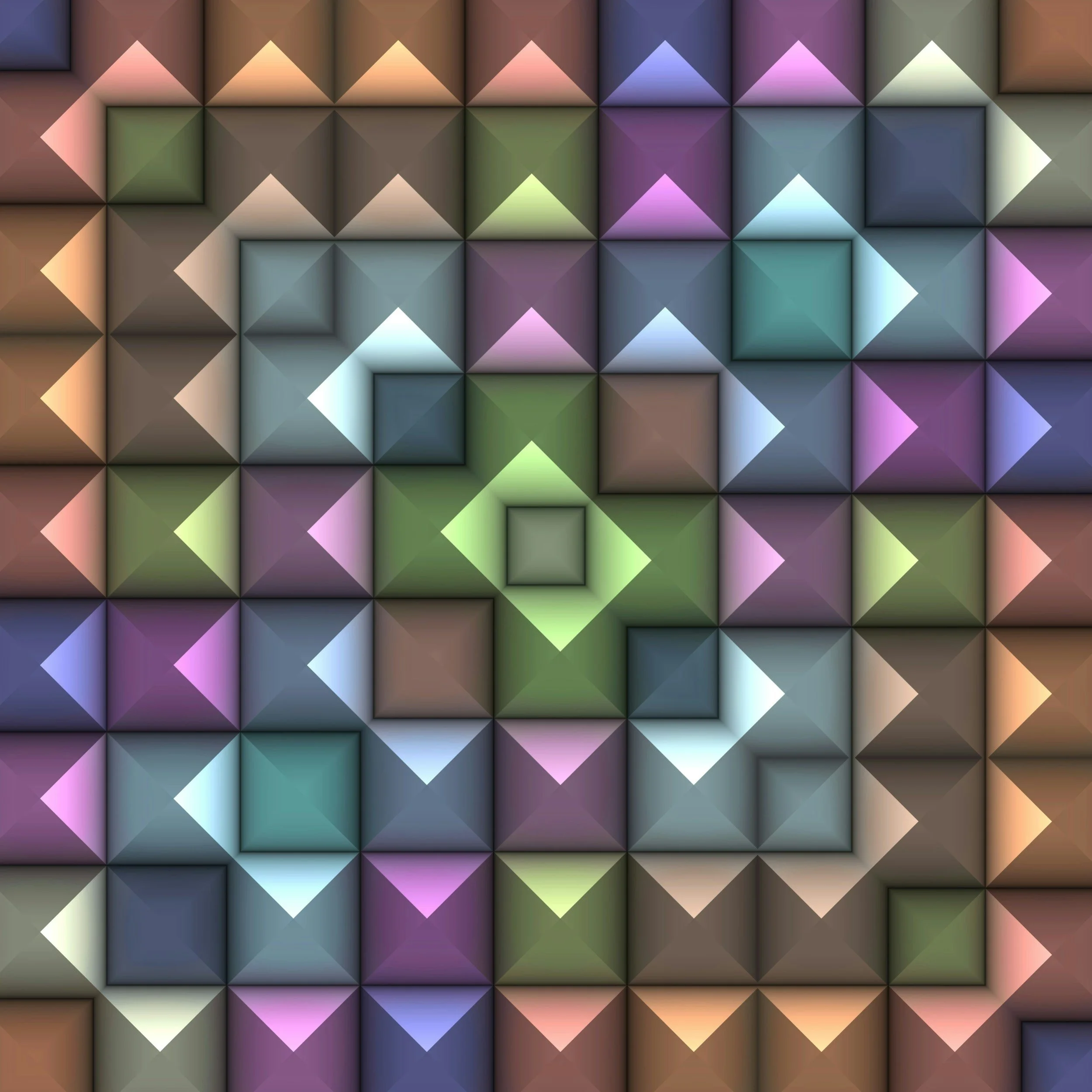 Magnetic Tile Puzzle