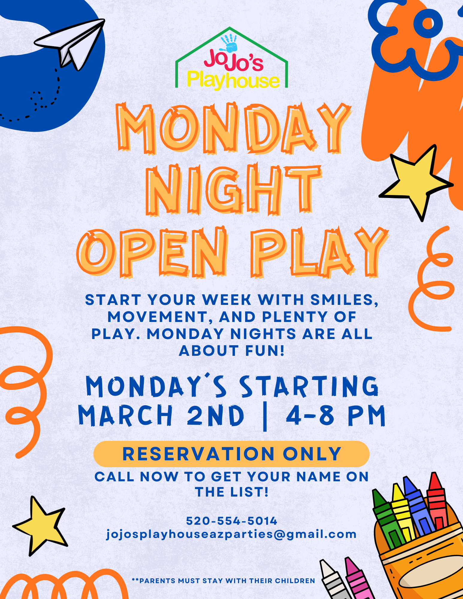 Monday Night Open Play