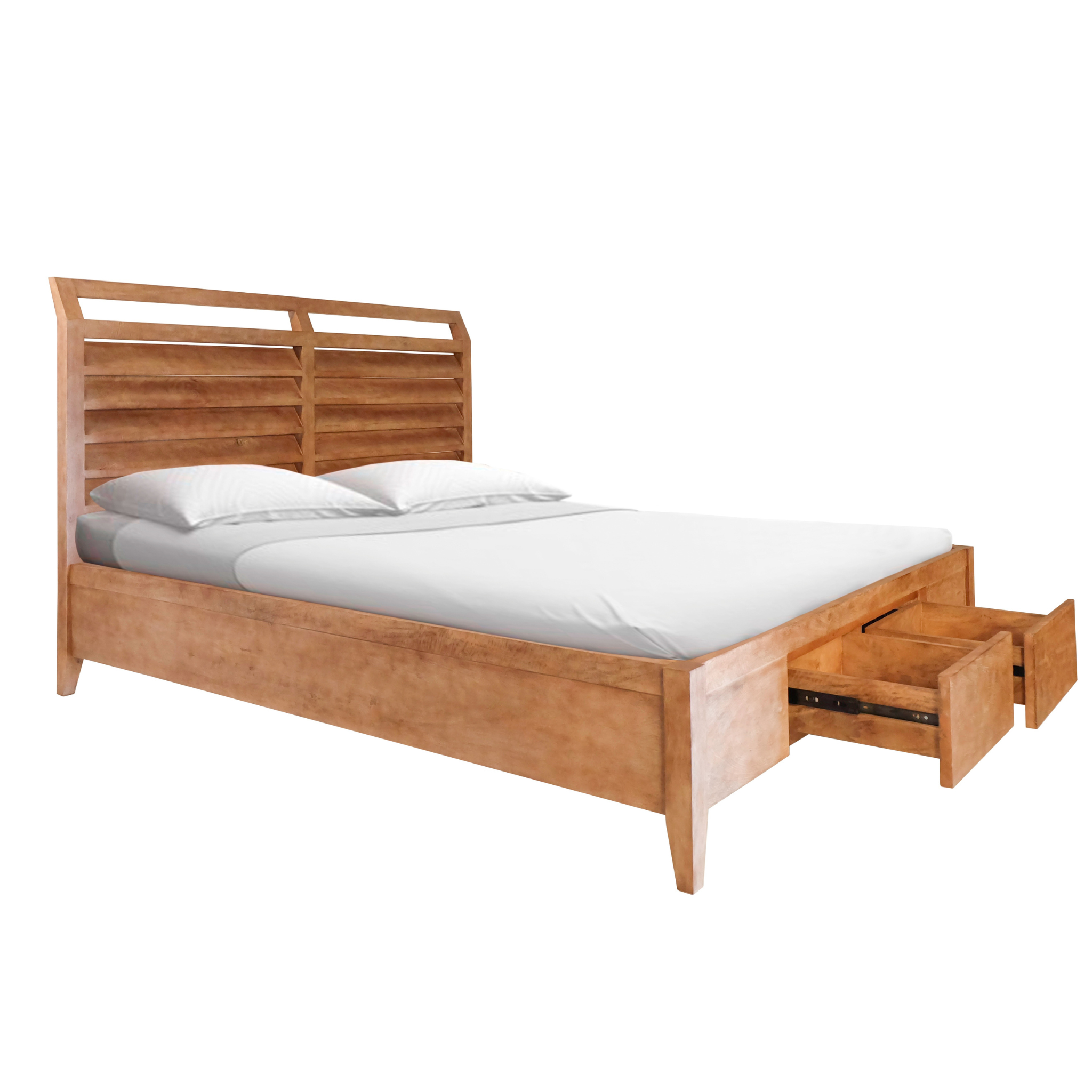 Keyin Bed Key West Galvanized Bed — Aspire Furniture Kaua'i