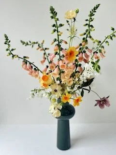 Mothers Day special green vase flowers.jpg