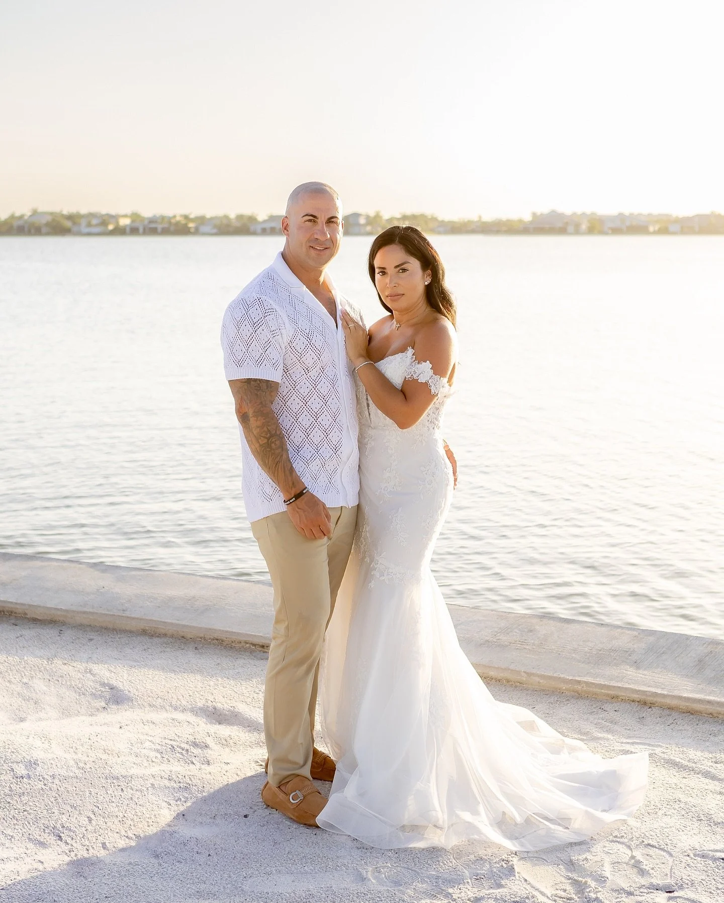 Ten years, one beautiful sunset, and a love that still takes your breath away. ☀️Honored to witness and capture this intimate anniversary ceremony celebrating a decade of devotion. Love like this is what it&rsquo;s all about!