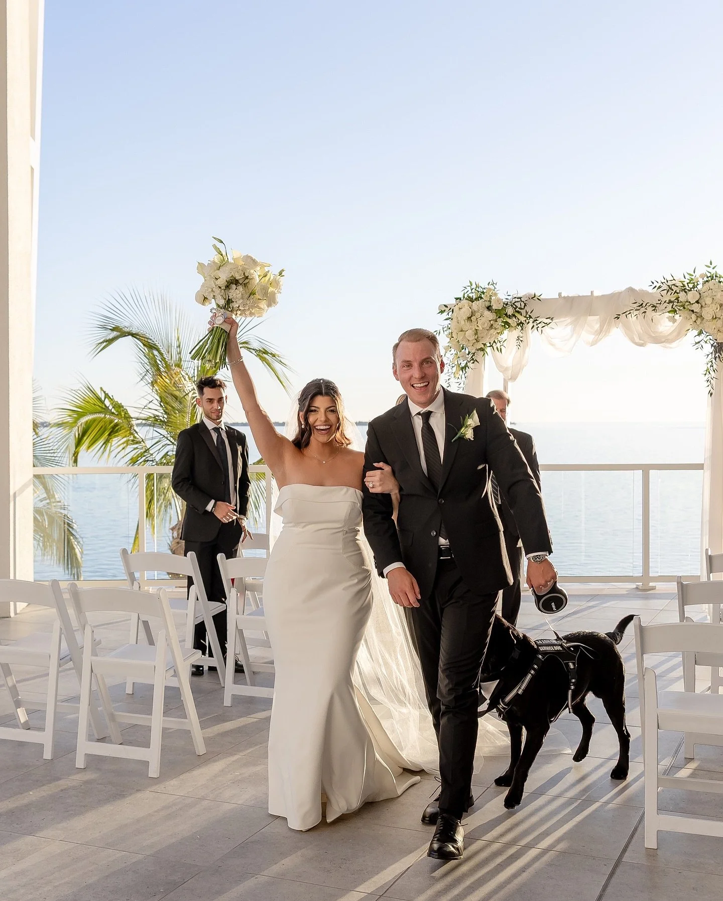 There&rsquo;s something so beautiful about a wedding that feels like a warm hug. M + H said &ldquo;I do&rdquo; with only their closest loved ones watching the sunset at Sun Seeker Resort, then shared a heartfelt dinner under the fading light. Small i