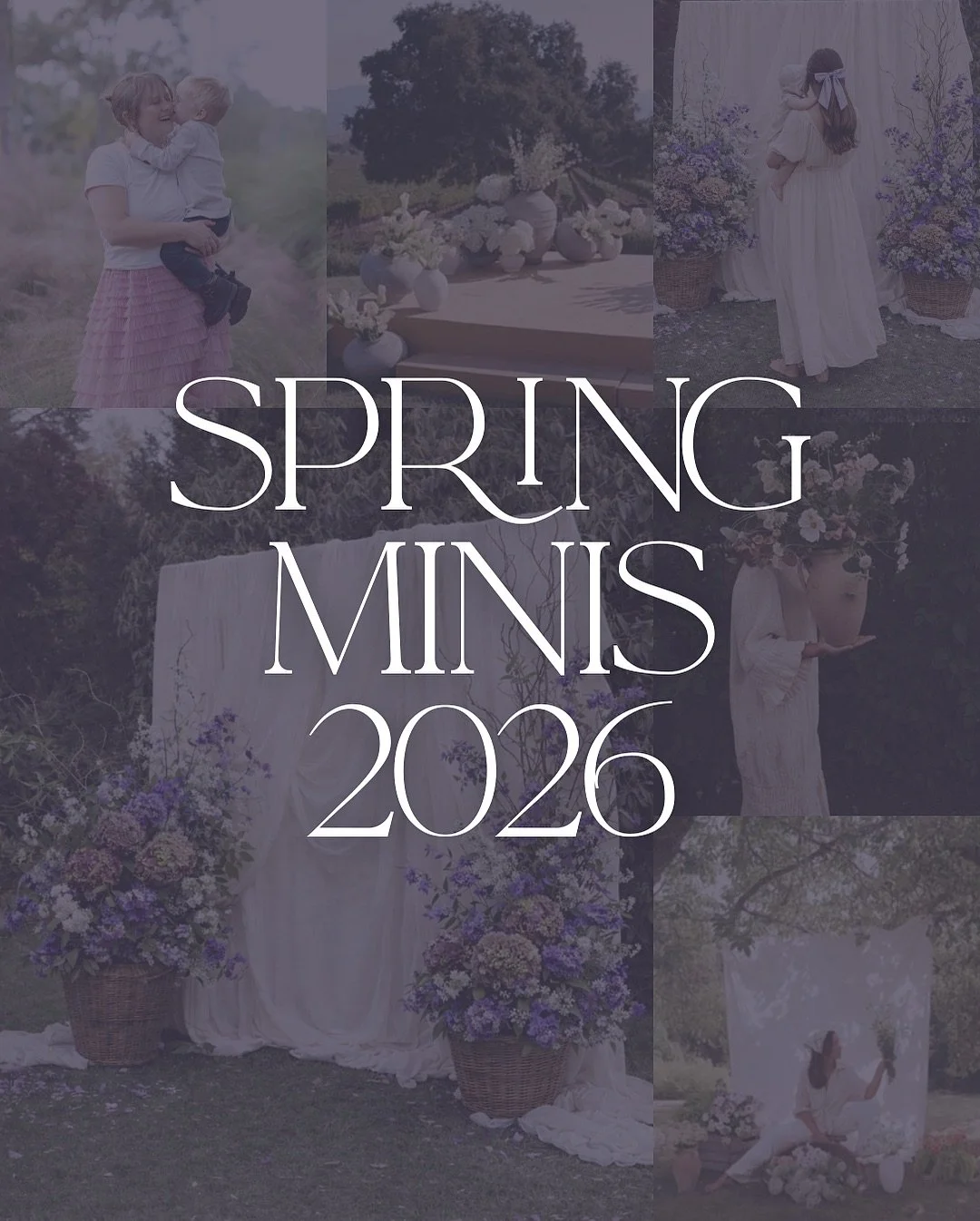 Mother&rsquo;s Day/Spring Minis are officially here 🤍🌸

I am so excited to offer three different dates with three unique setups. Each one thoughtfully designed to capture this season in a beautiful, timeless way.

🌸 Sunday, April 12 &ndash; Studio