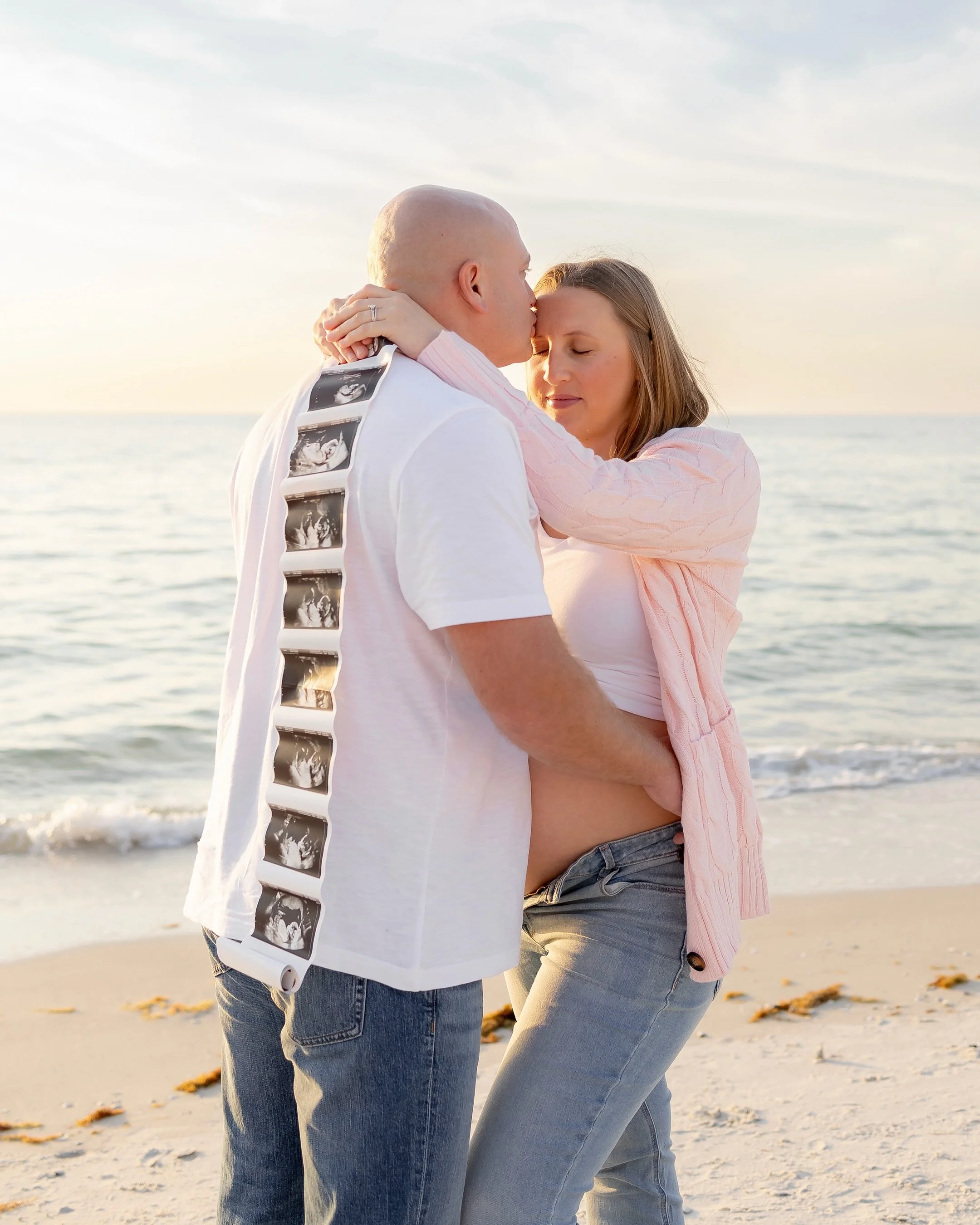 Waiting on their greatest adventure yet&hellip; a baby girl. 💕

Golden hour made it even sweeter.