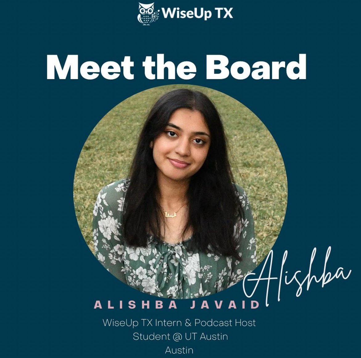 Featured as an intern for a South Asian non partisan non profit in Texas