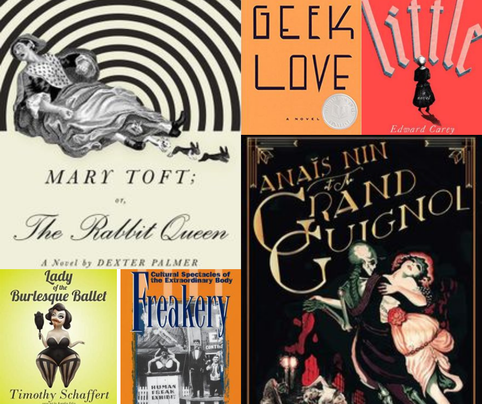 "12 Thrilling Circus Horror Books" at The Line Up