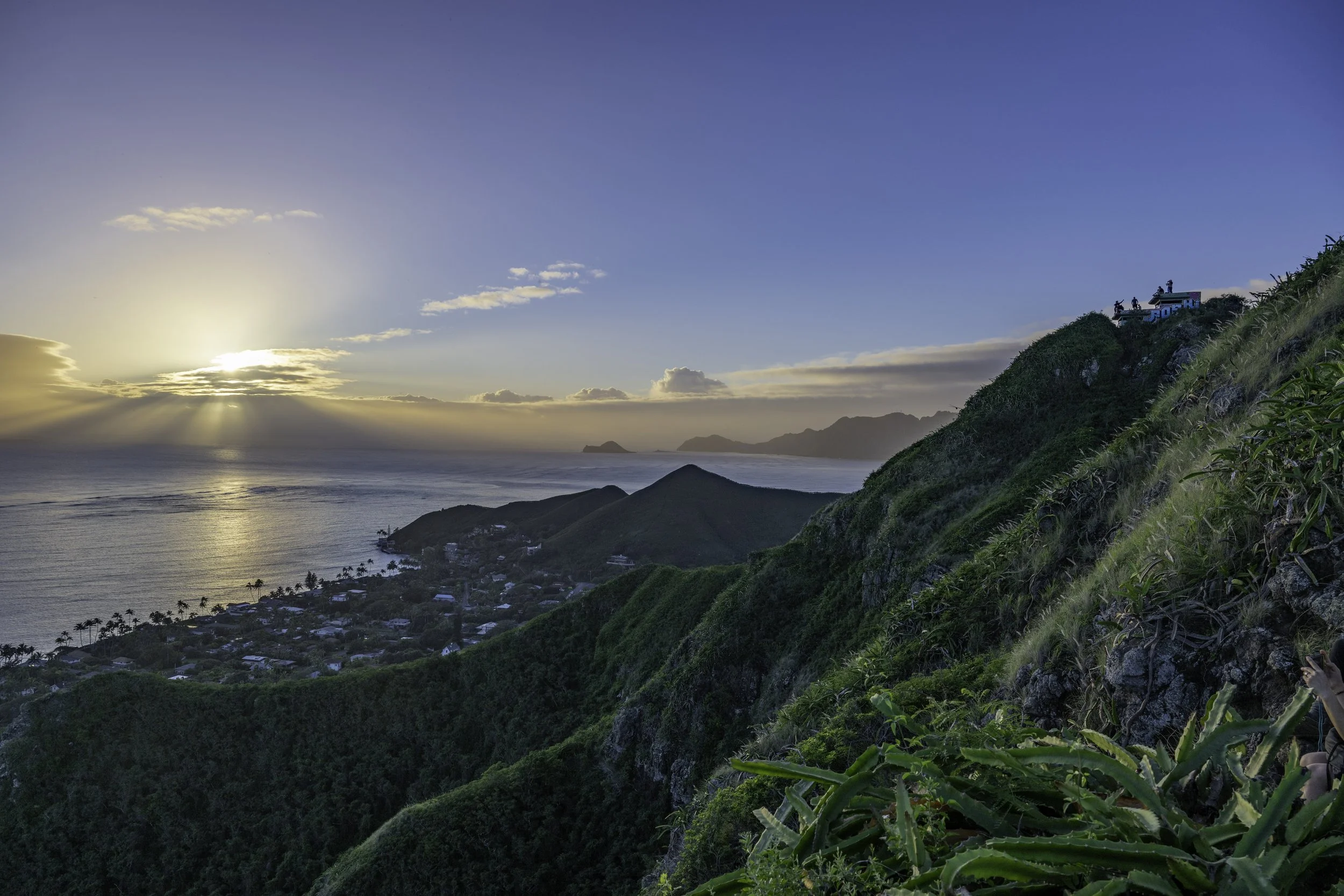 Sunrise on Lanikai Pillbox