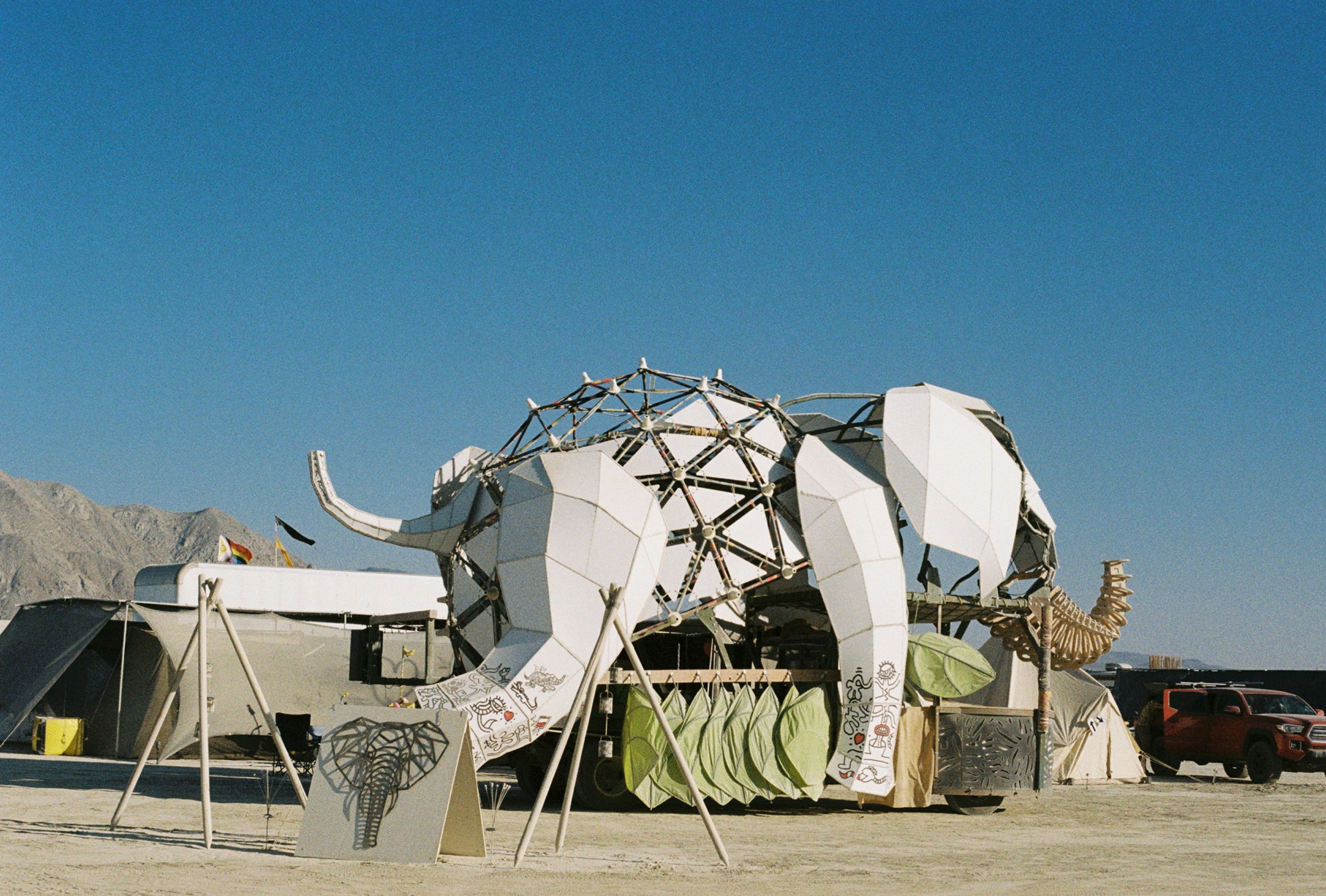 Elephant Burning Man Vehicle