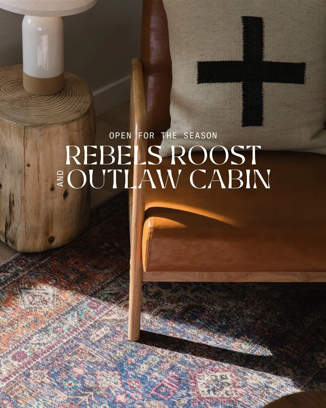 Rebel's Roost and Outlaw Cabin are officially open for the season 🌄

Rebel's Roost: A stylish retreat on 10 private acres with 360&deg; views of the Absaroka, Crazy, and Bridger ranges. Peaceful seclusion just 6 miles from downtown Livingston, minut