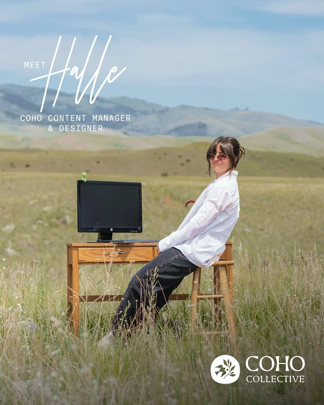 Meet Halle! 👋 She&rsquo;s the creative behind so much of what you see here at COHO Collective, leading our branding, social media, and content.

This December marks two years since Halle joined the COHO crew, and we couldn&rsquo;t be happier to have