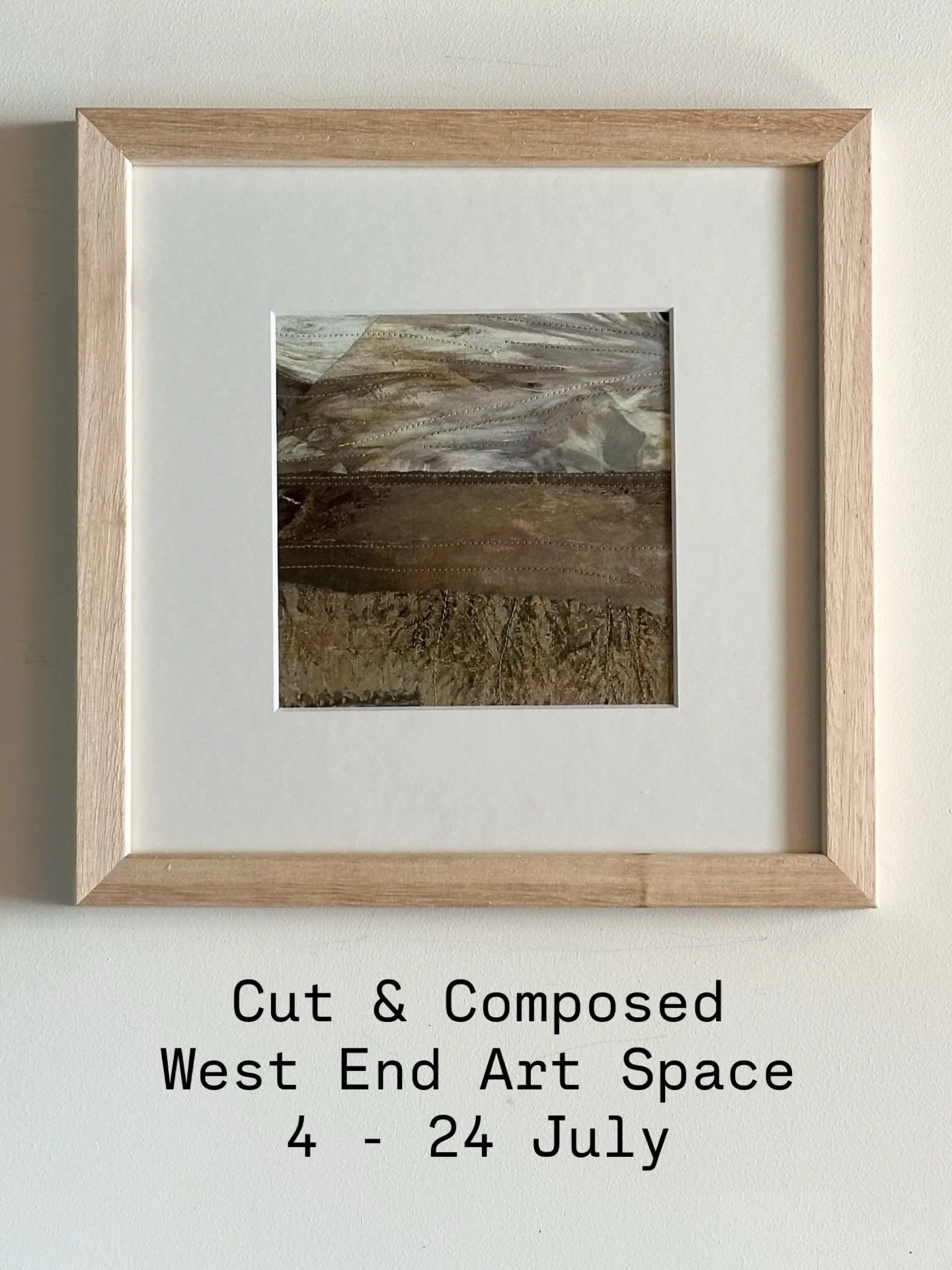 // ON SHOW 

An insight into these three works, selected for the Cut &amp; Composed group collage exhibition at @westendartspace from 4 to 24 July.

These three works incorporate the stylistic approaches of Magritte and his fellow Surrealists - speci