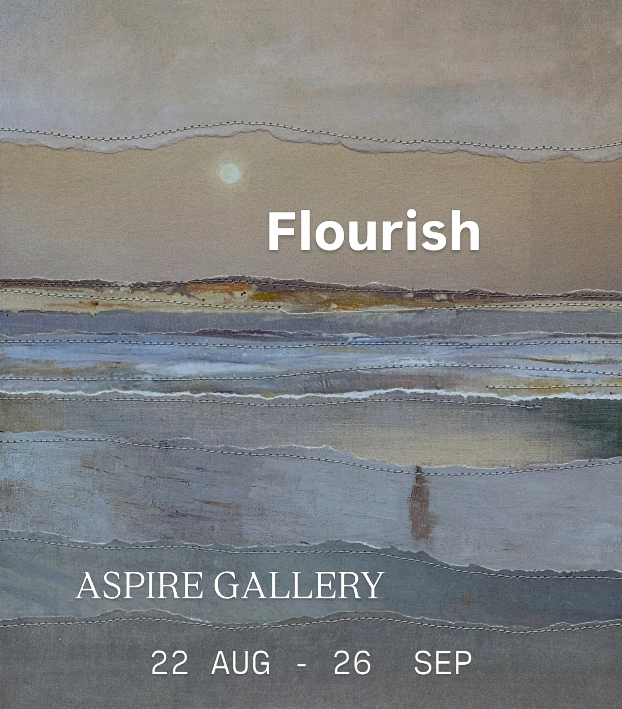 // NEW EXHIBITION
&ldquo;Flourish&rdquo; - the spring-themed exhibition at @aspiregallery - opening this Saturday &amp; runs til late September.
These three works are on show at the Brisbane exhibition &amp; available to purchase at the gallery or vi