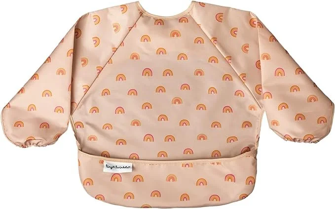 Tiny Twinkle Mess Proof Sleeved Bib